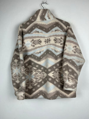 Vintage Fleece Half-Zip Sweater (M)