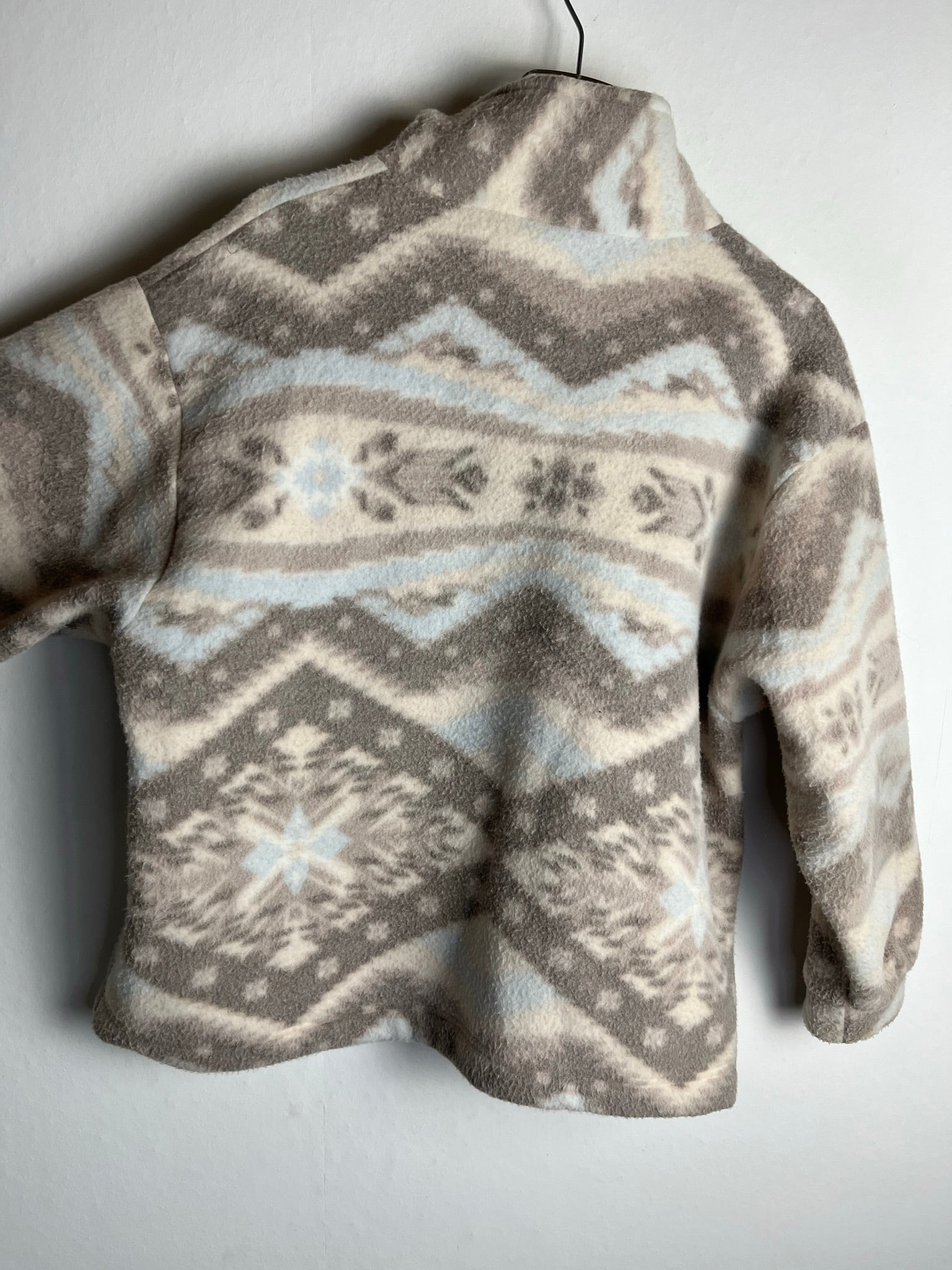 Vintage Fleece Half-Zip Sweater (M)