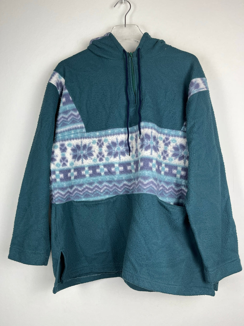 Vintage Fleece Half-Zip Pullover (S)