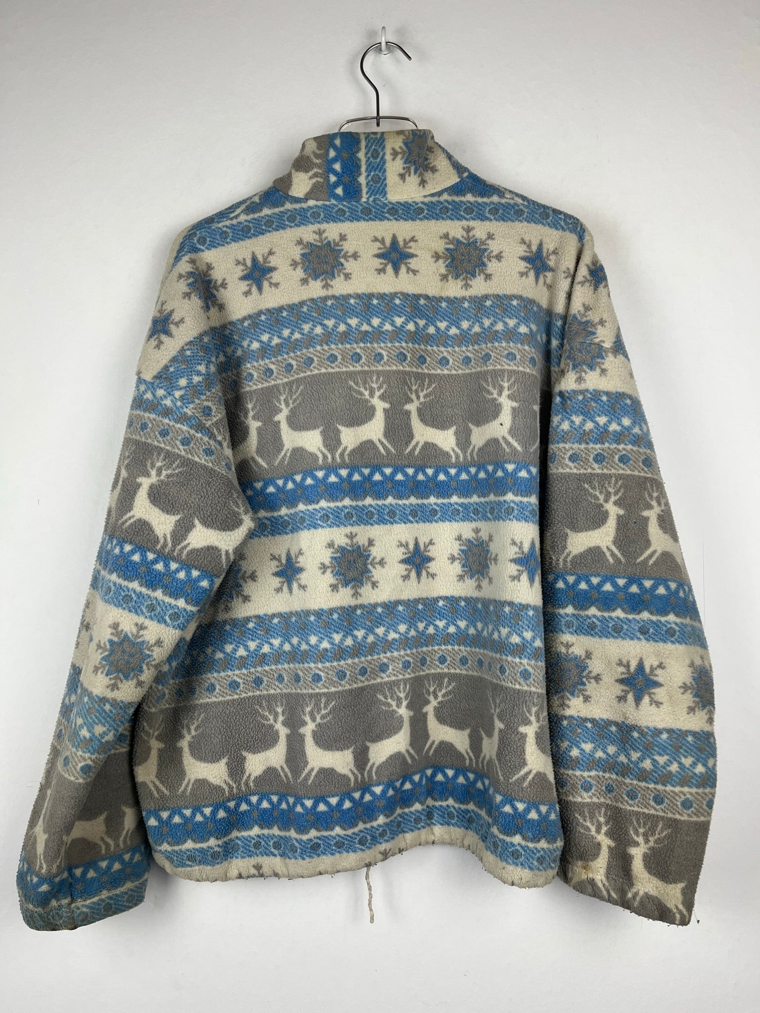 Vintage Fleece Half-Zip Sweater (M)