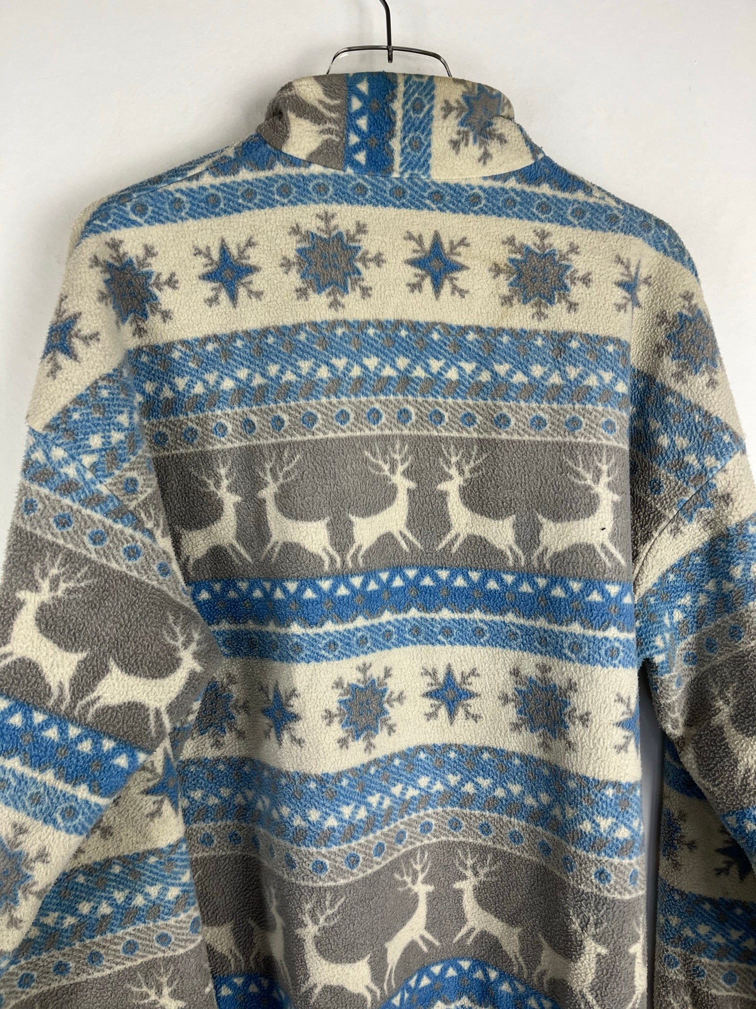 Vintage Fleece Half-Zip Sweater (M)