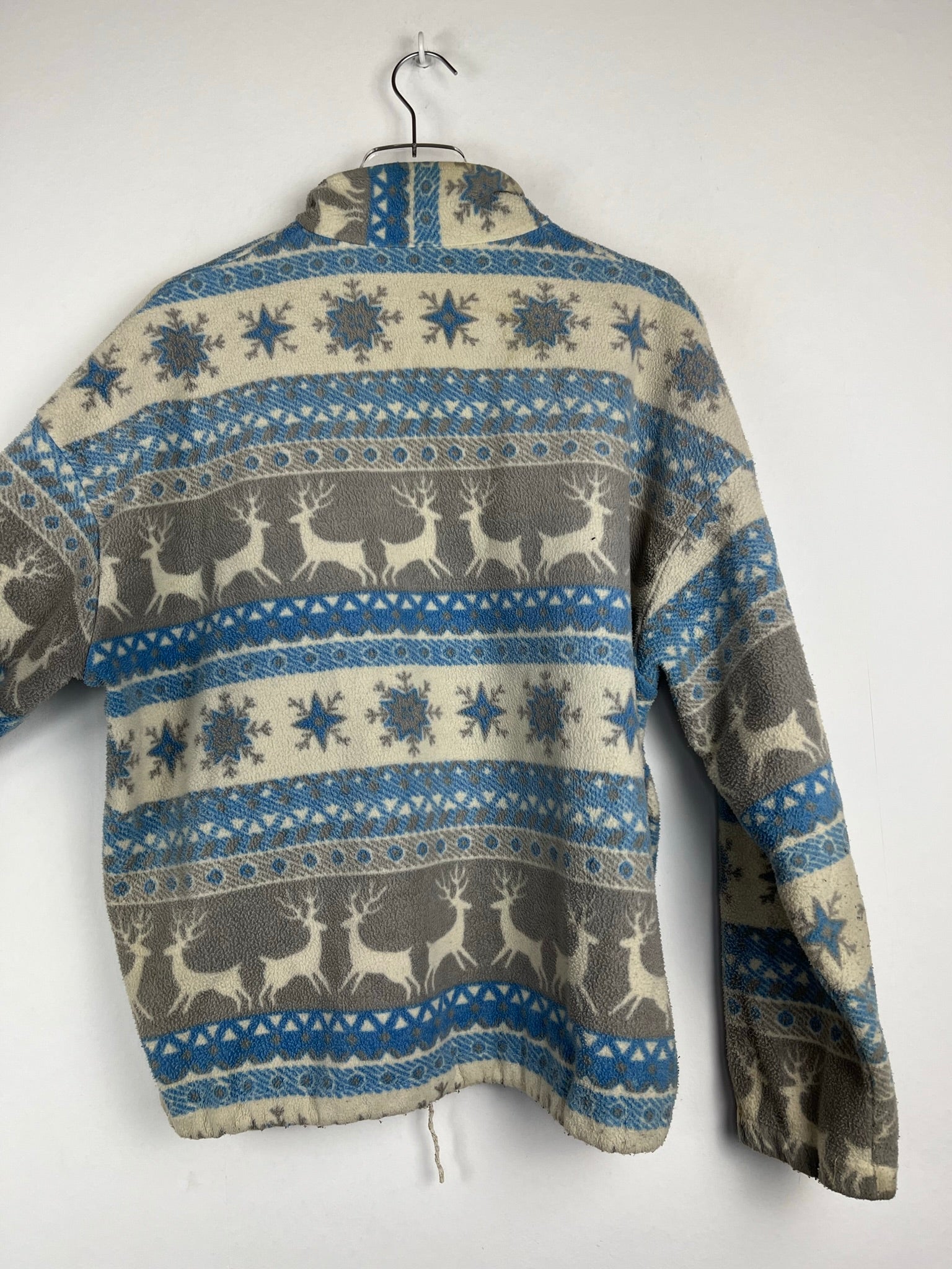 Vintage Fleece Half-Zip Sweater (M)