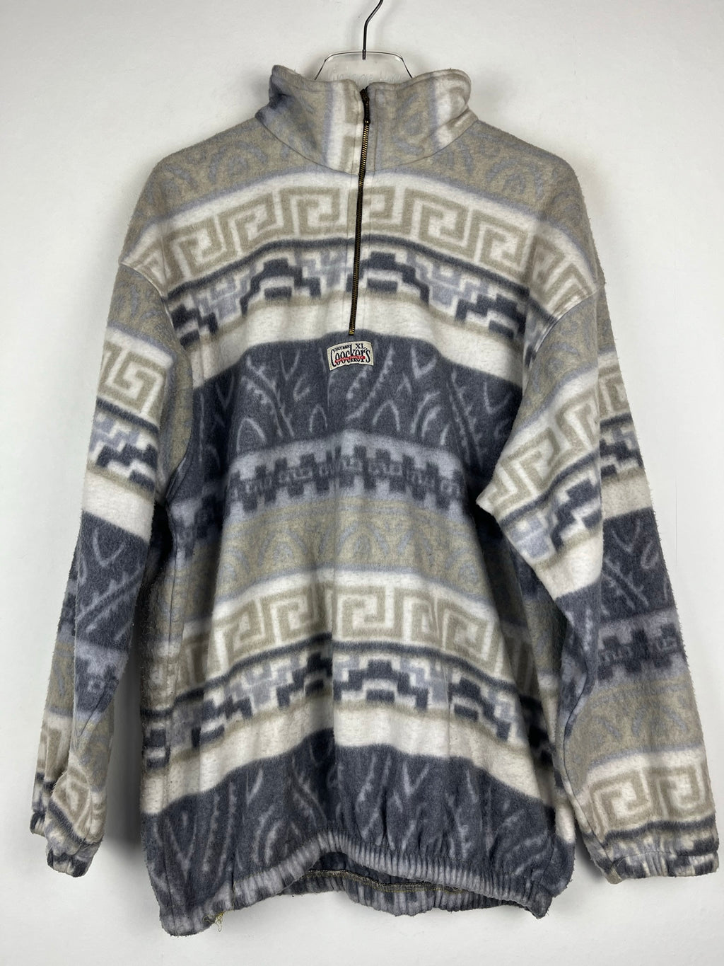 Vintage Fleece Half-Zip Sweater (L)