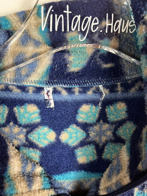 Vintage Fleece Half-Zip Sweater (S)