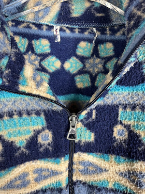 Vintage Fleece Half-Zip Sweater (S)