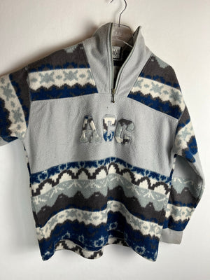 Vintage Fleece Half-Zip Sweater (L)