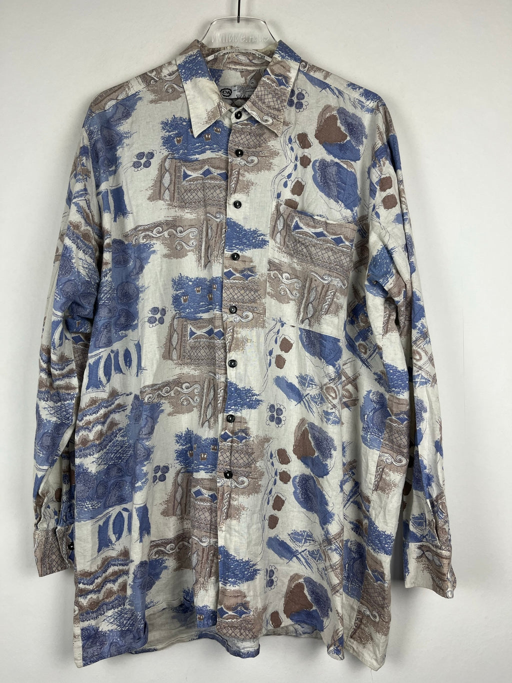 Vintage Crazy Pattern Hemd (XL)