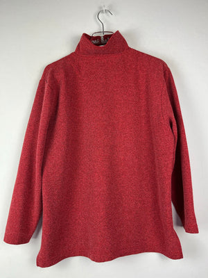 Vintage Fleece Half-Zip Sweater (M)