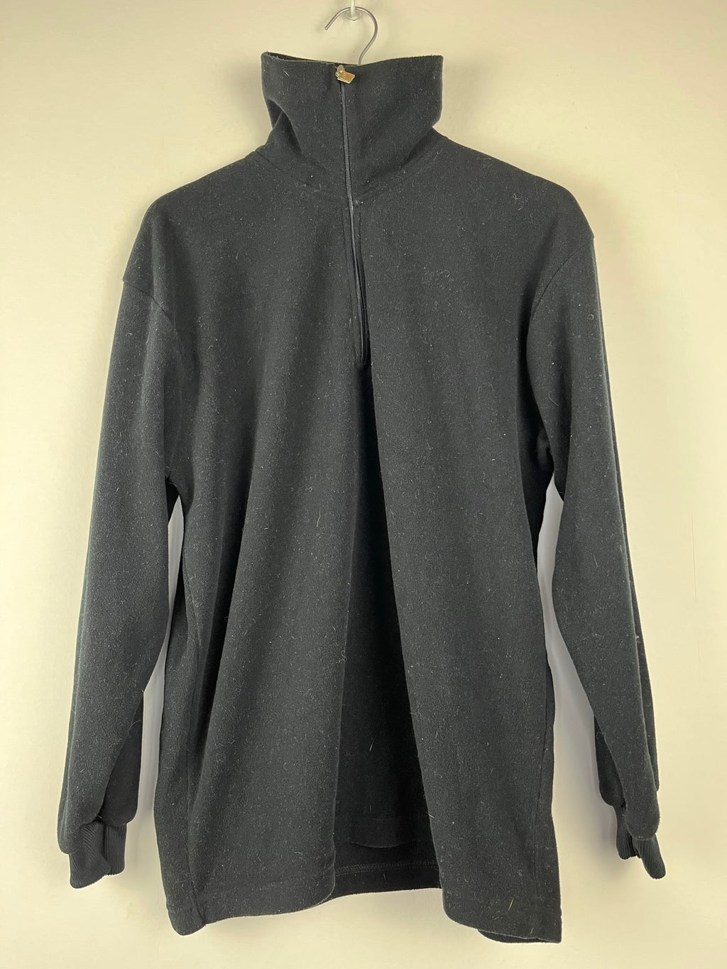 Vintage Fleece Half-Zip Sweater (M)