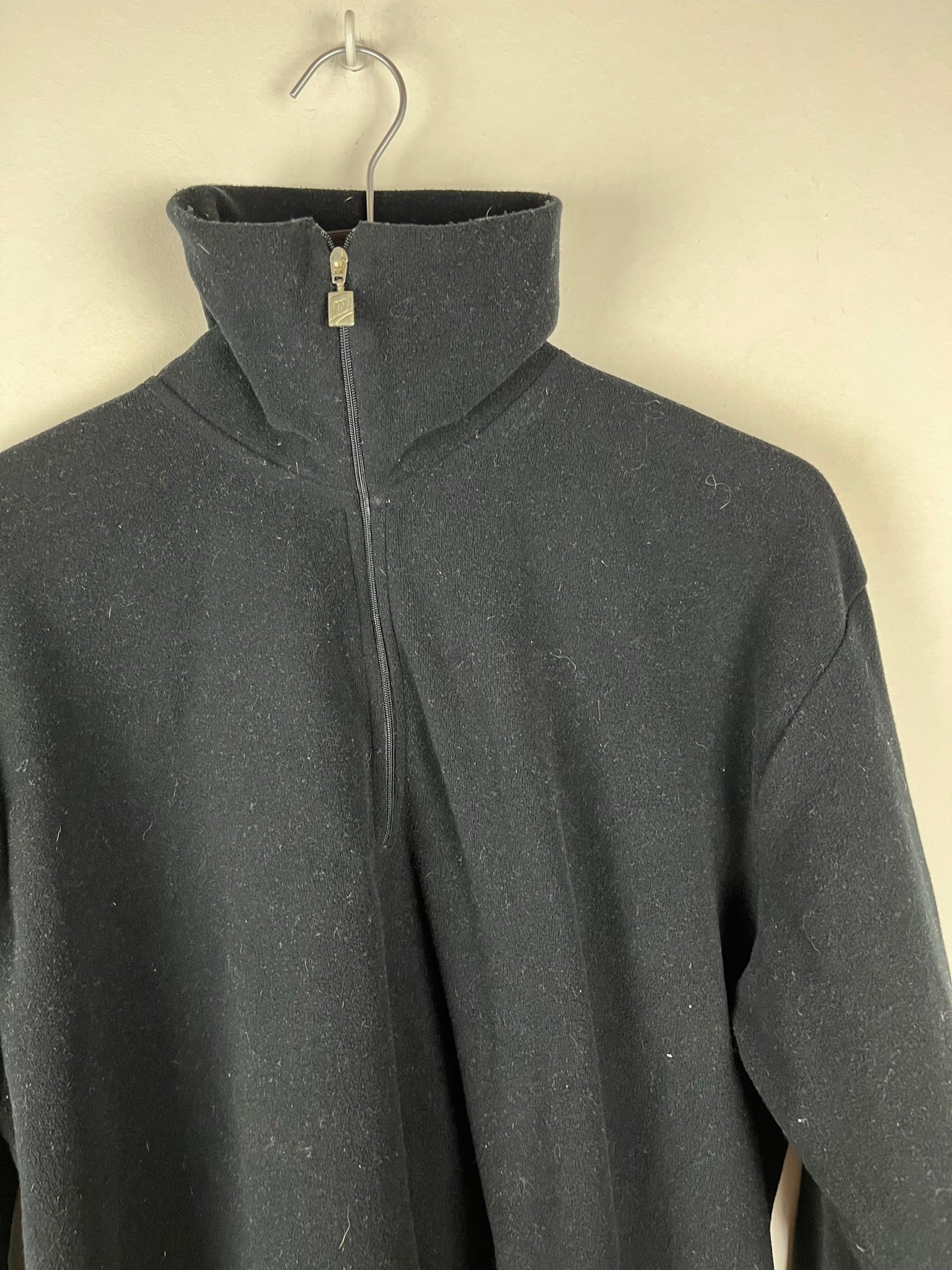 Vintage Fleece Half-Zip Sweater (M)