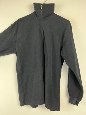 Vintage Fleece Half-Zip Sweater (M)