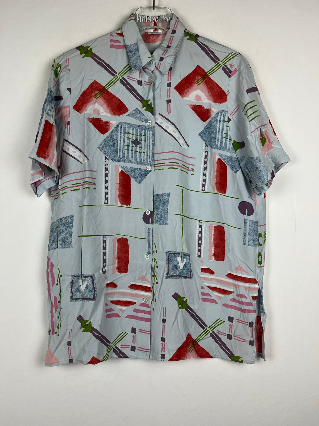 Vintage Crazy Pattern Hemd (M)