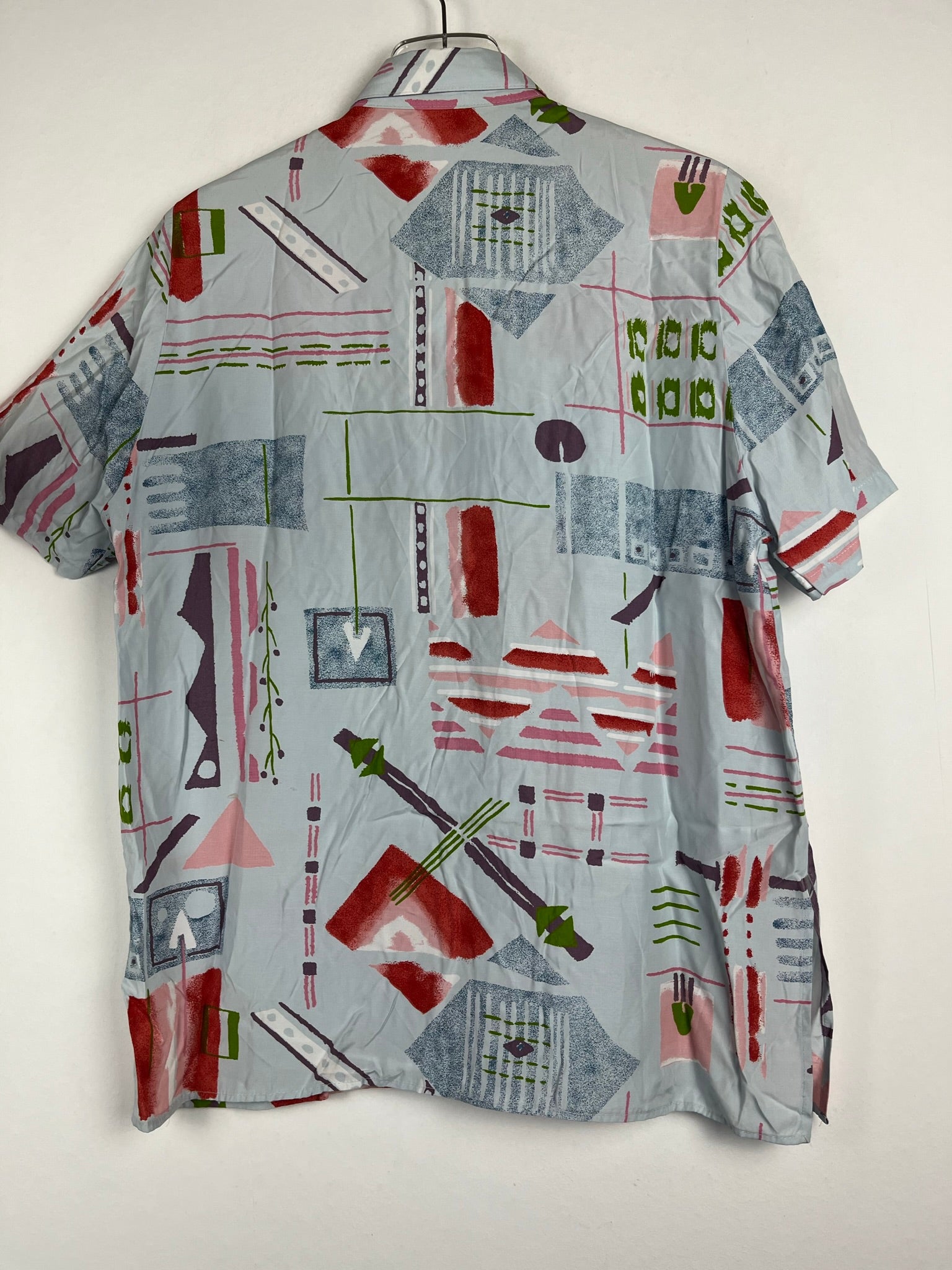 Vintage Crazy Pattern Hemd (M)