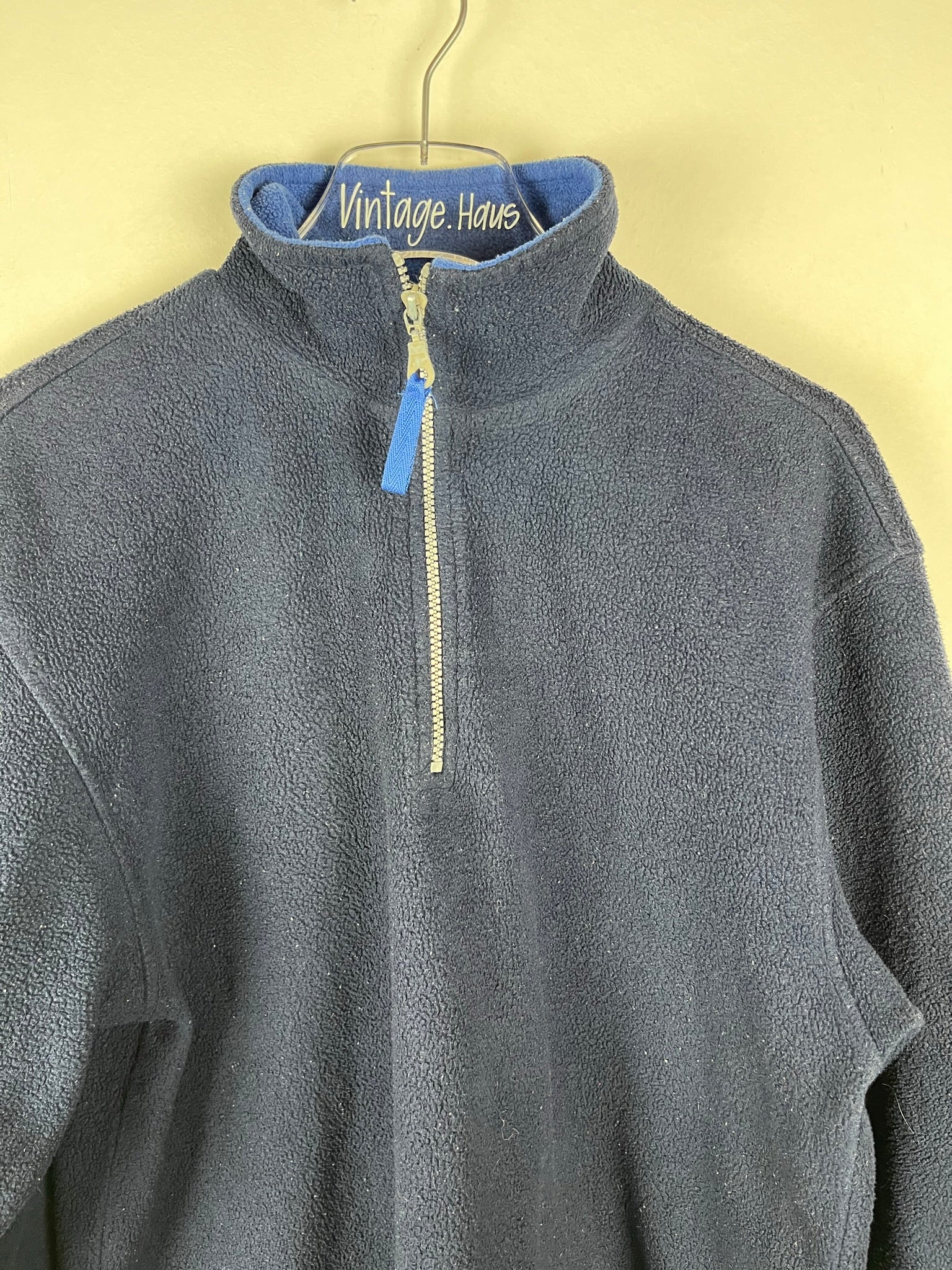 Vintage Fleece Half-Zip Sweater (S)