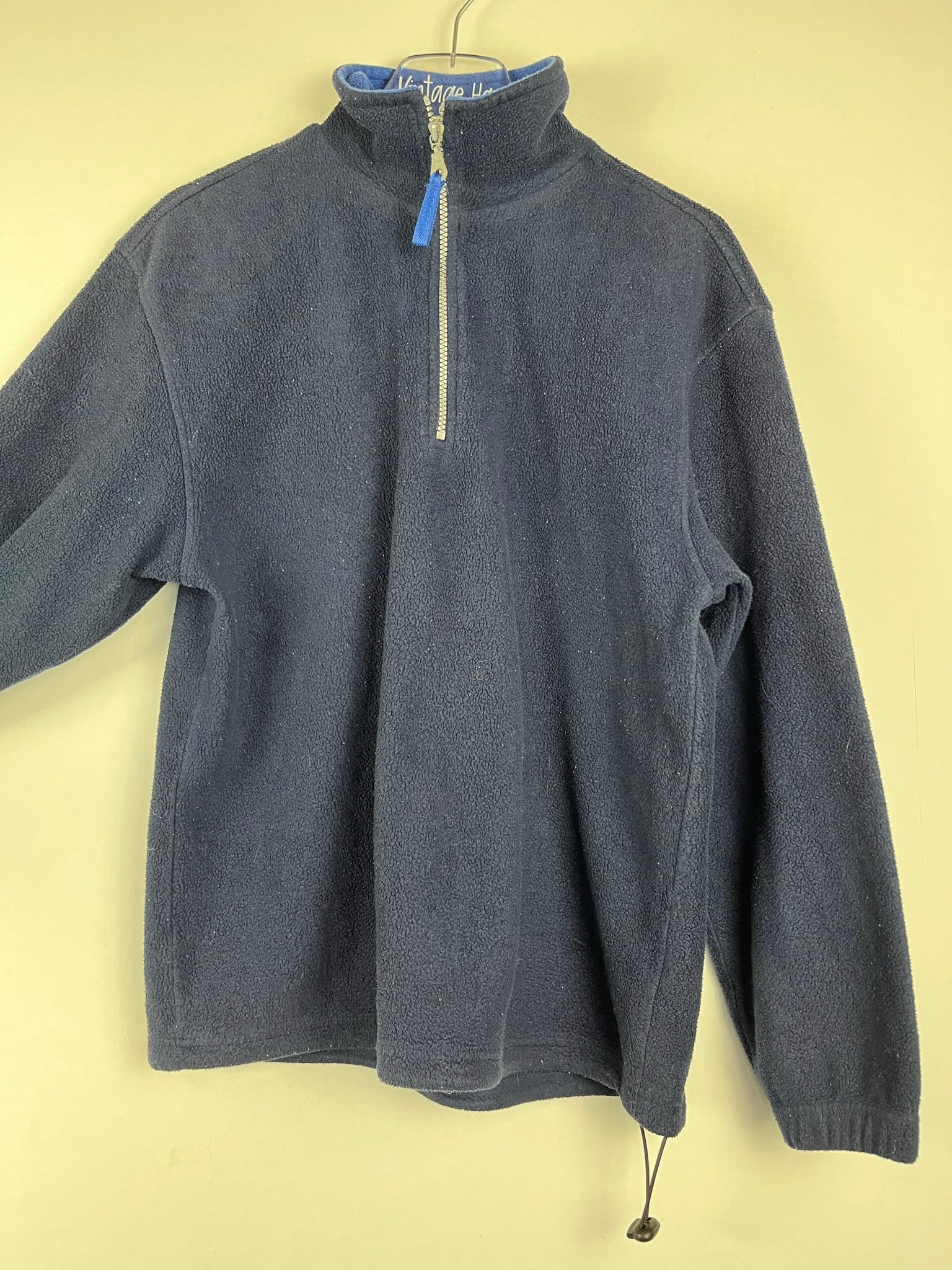 Vintage Fleece Half-Zip Sweater (S)