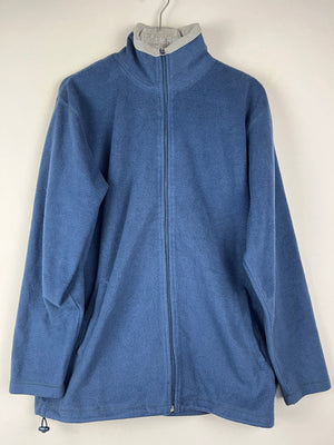 Vintage Fleece Sweatshirtjacke (M)