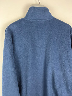 Vintage Fleece Sweatshirtjacke (M)