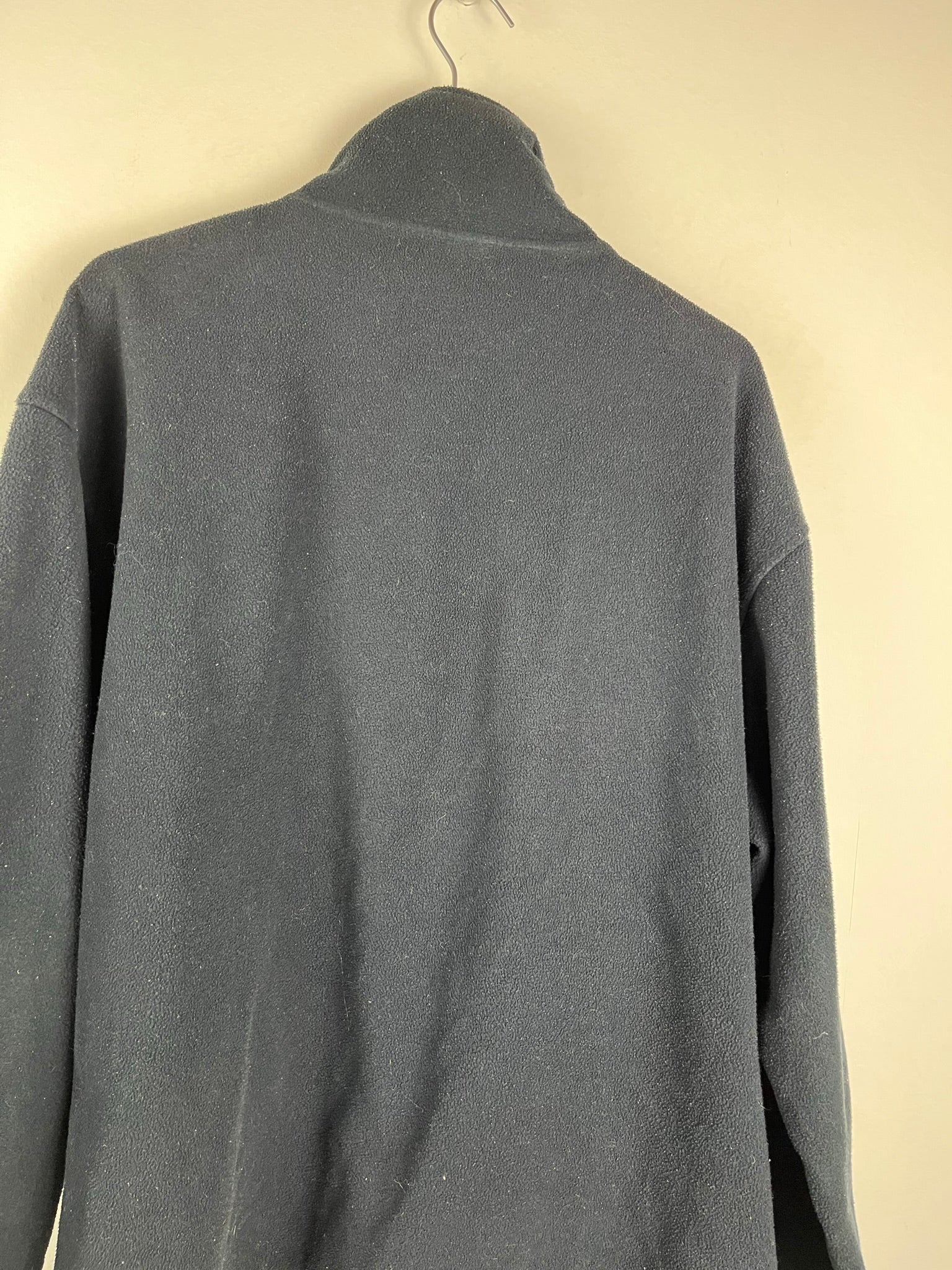 Vintage Fleece Sweatshirtjacke (L)