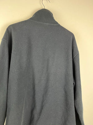 Vintage Fleece Sweatshirtjacke (L)