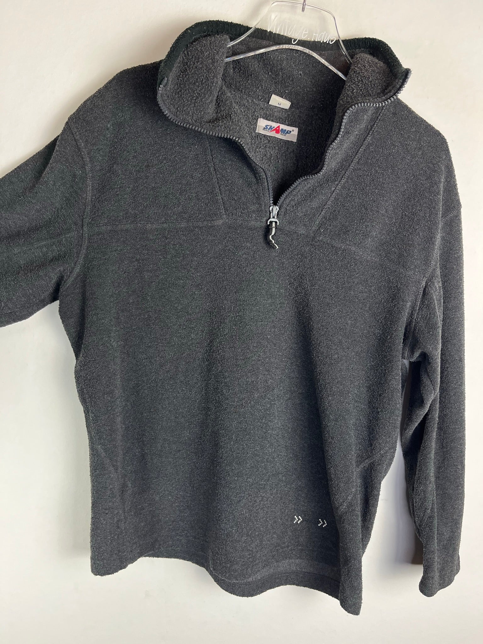 Vintage Fleece Half-Zip Sweater (S)