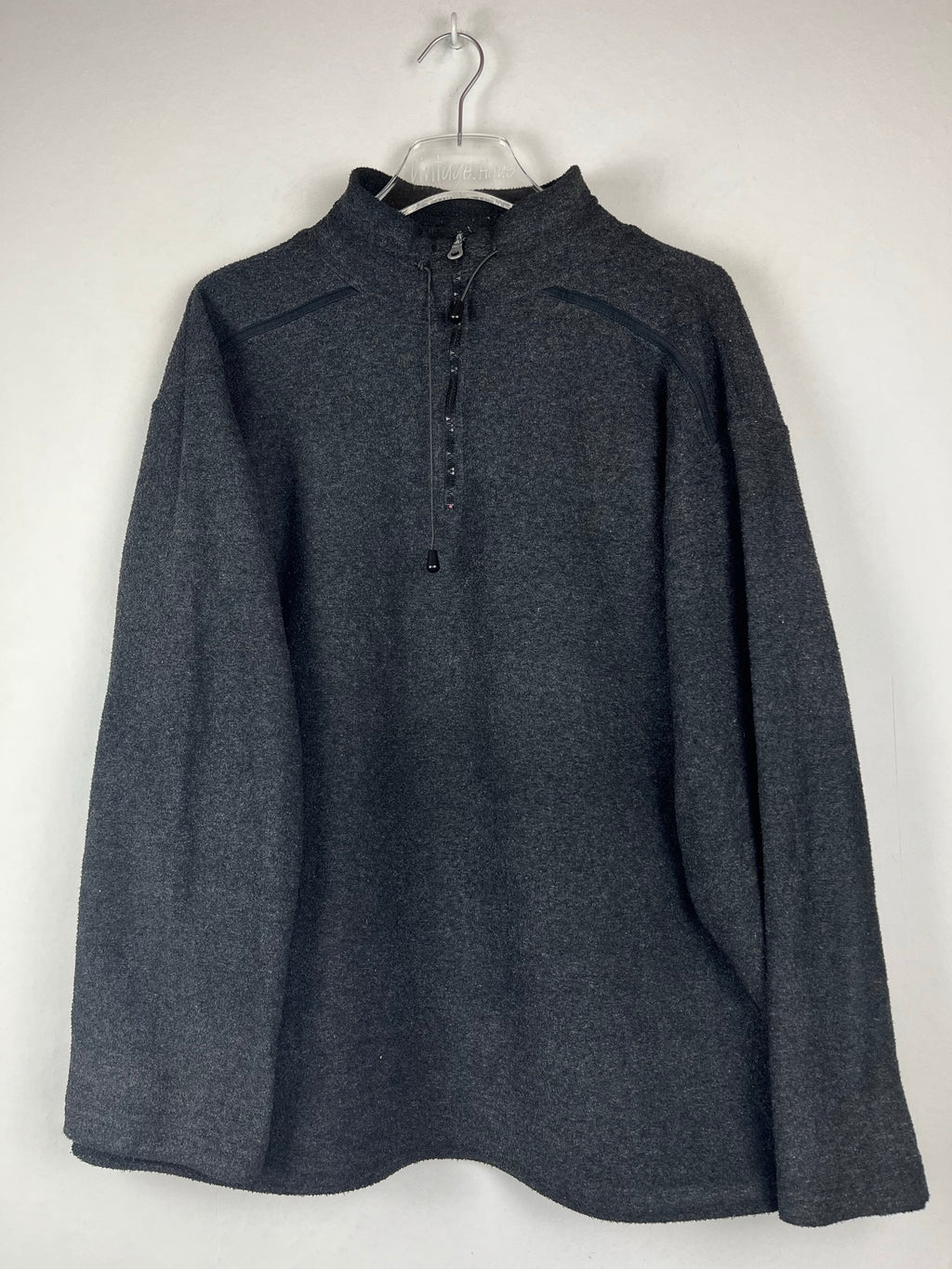 Vintage Fleece Half-Zip Sweater (XL)