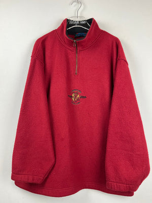 Vintage Fleece Half-Zip Sweater (XL)