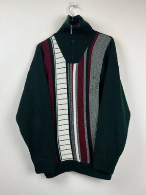 Vintage Half-Zip Sweater (M)