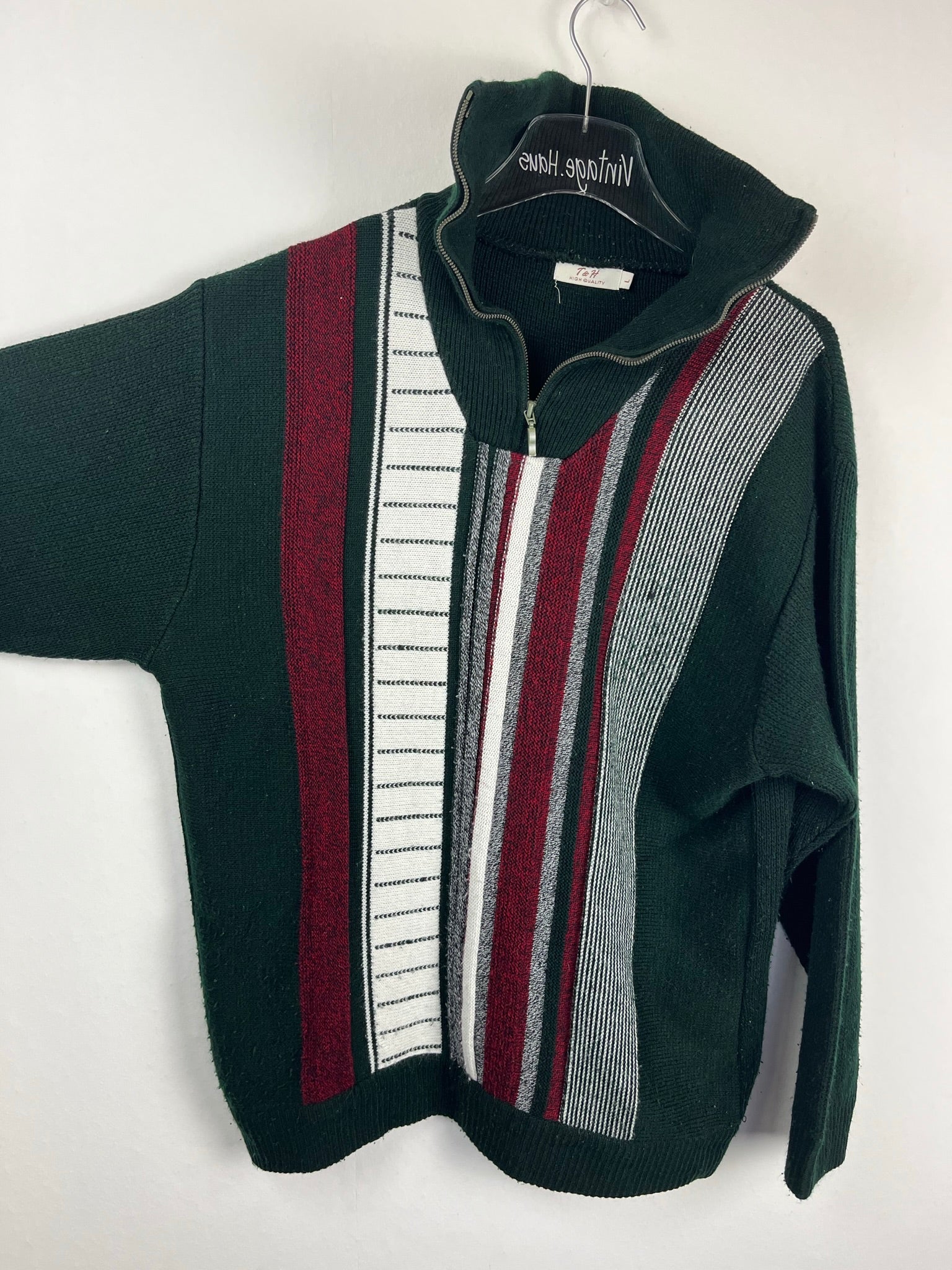 Vintage Half-Zip Sweater (M)