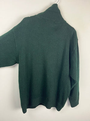 Vintage Half-Zip Sweater (M)