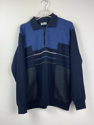 Vintage Half-Zip Sweater (M)