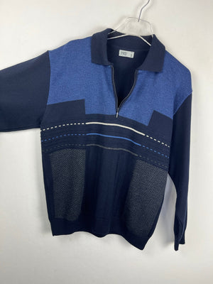 Vintage Half-Zip Sweater (M)