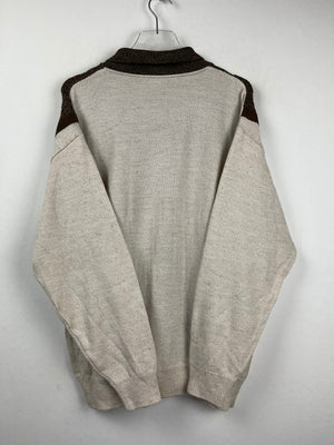 Vintage Half-Zip Sweater (L)