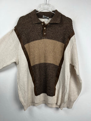 Vintage Half-Zip Sweater (L)