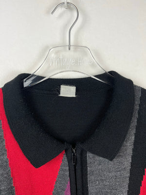 Vintage Half-Zip Sweater (XL)