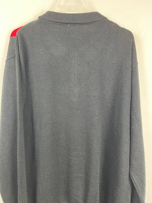 Vintage Half-Zip Sweater (XL)