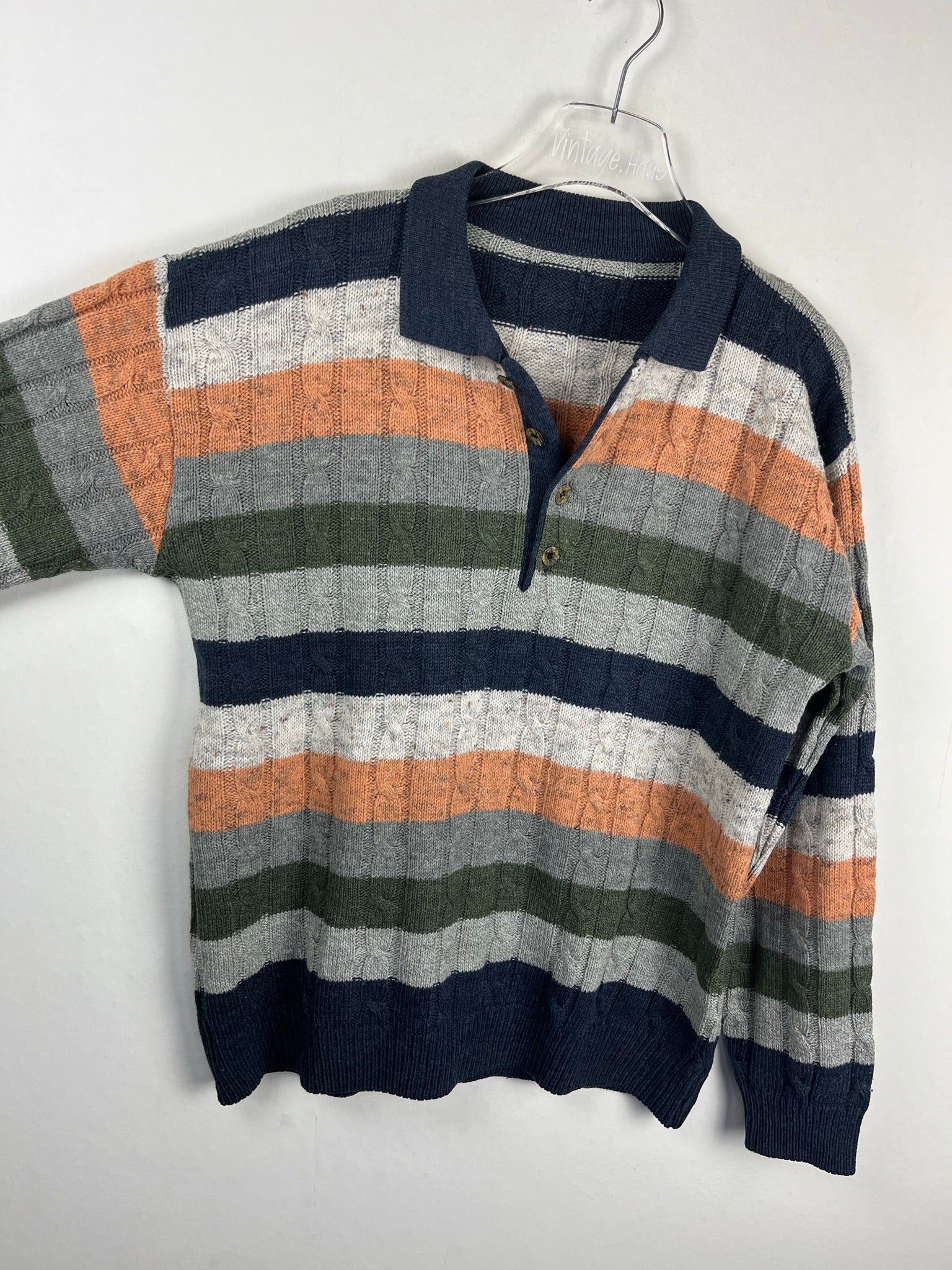 Vintage Half-Zip Sweater (S-M)