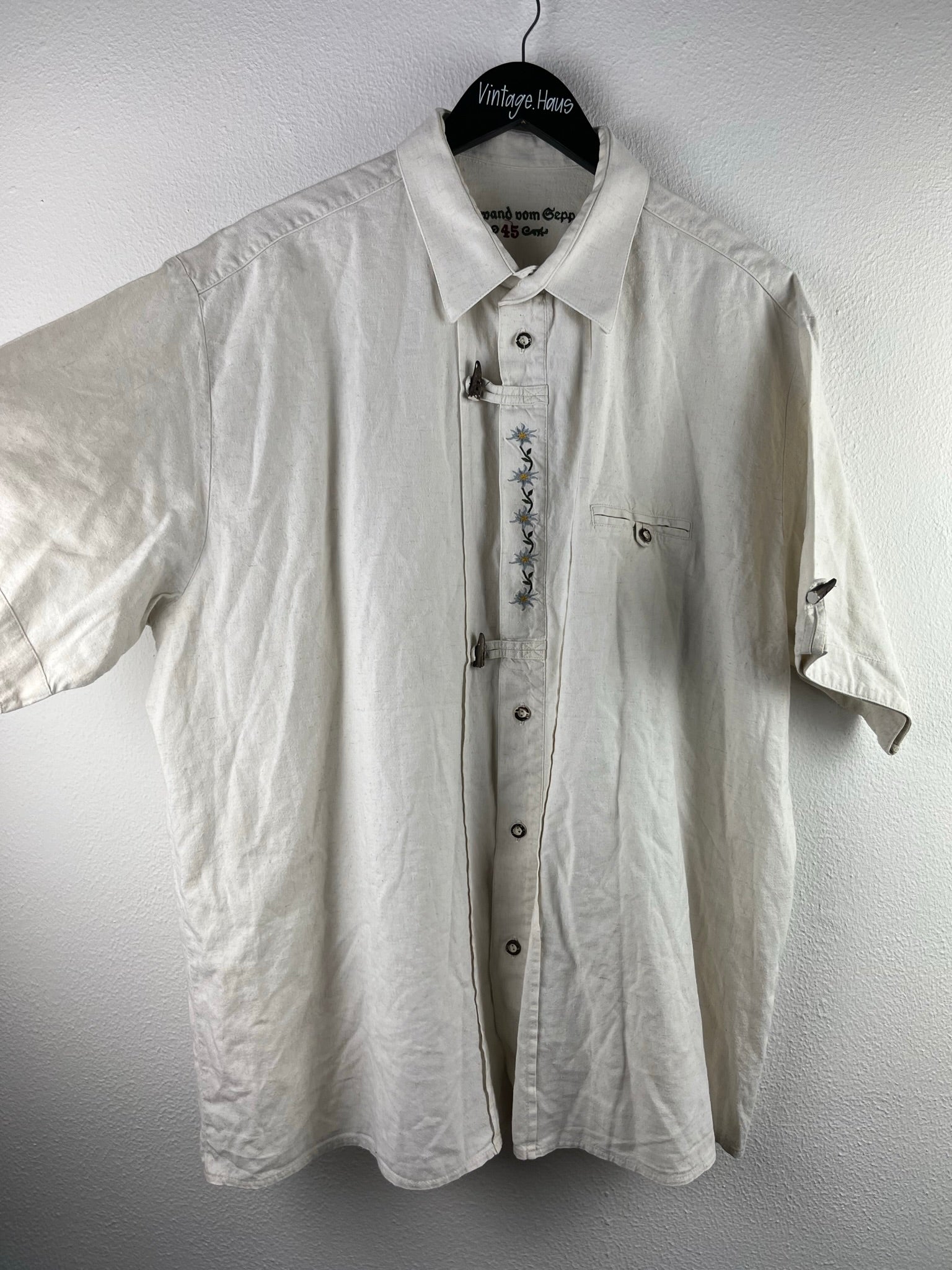 Vintage Leinen Hemd (XXL)