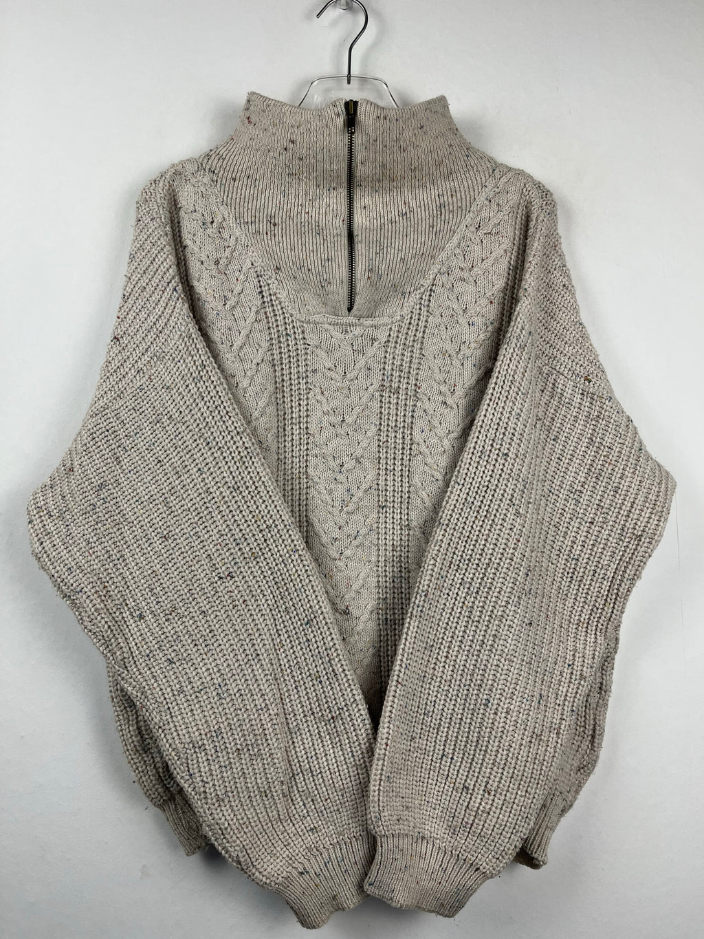 Vintage Half-Zip Sweater (S)