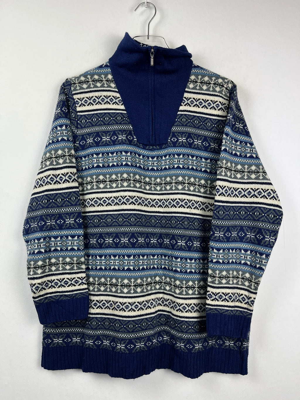 Vintage Half-Zip Sweater (M)