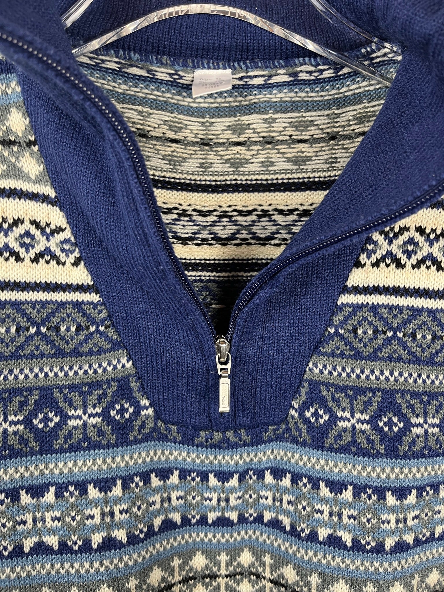 Vintage Half-Zip Sweater (M)