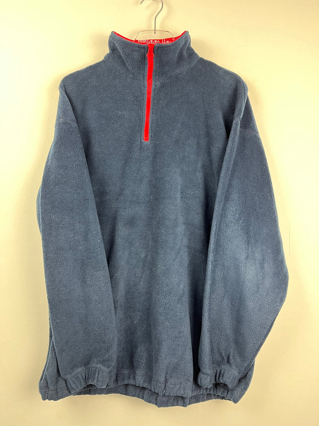 Vintage Fleece Half-Zip Sweater (L)