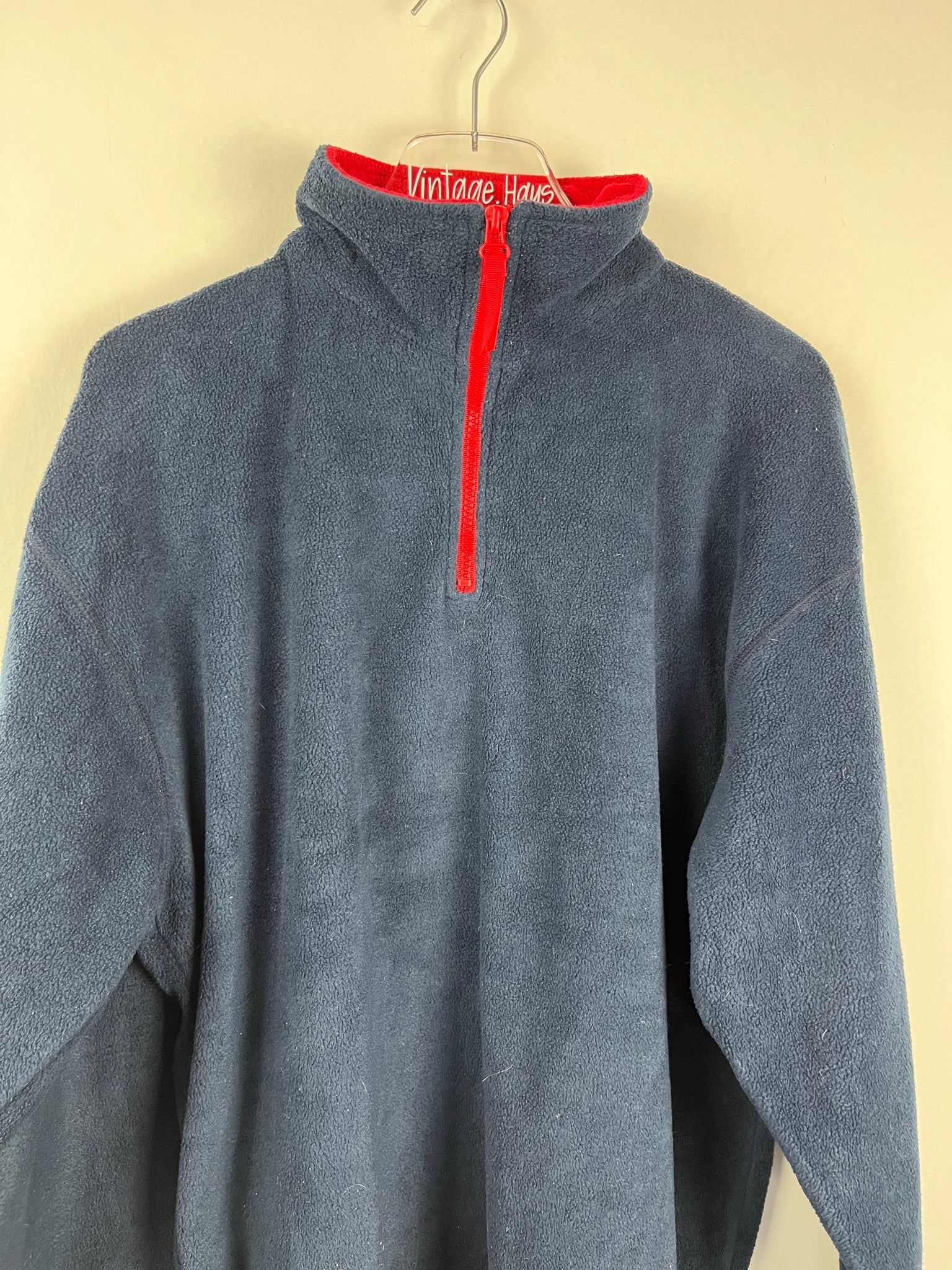 Vintage Fleece Half-Zip Sweater (L)