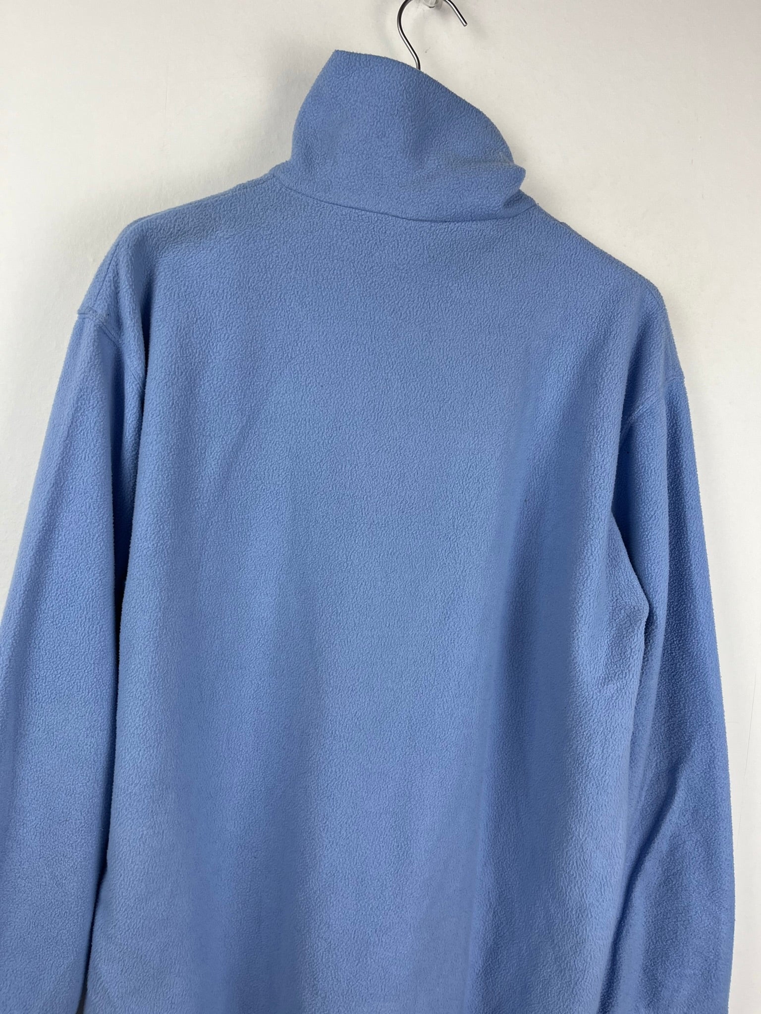 Vintage dünner Fleece Half-Zip Sweater (L)