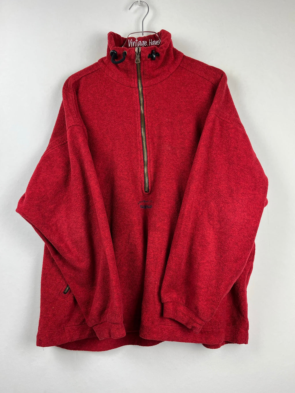 Vintage Fleece Half-Zip Sweater (XL)