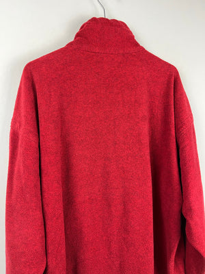 Vintage Fleece Half-Zip Sweater (XL)