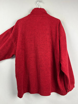 Vintage Fleece Half-Zip Sweater (XL)