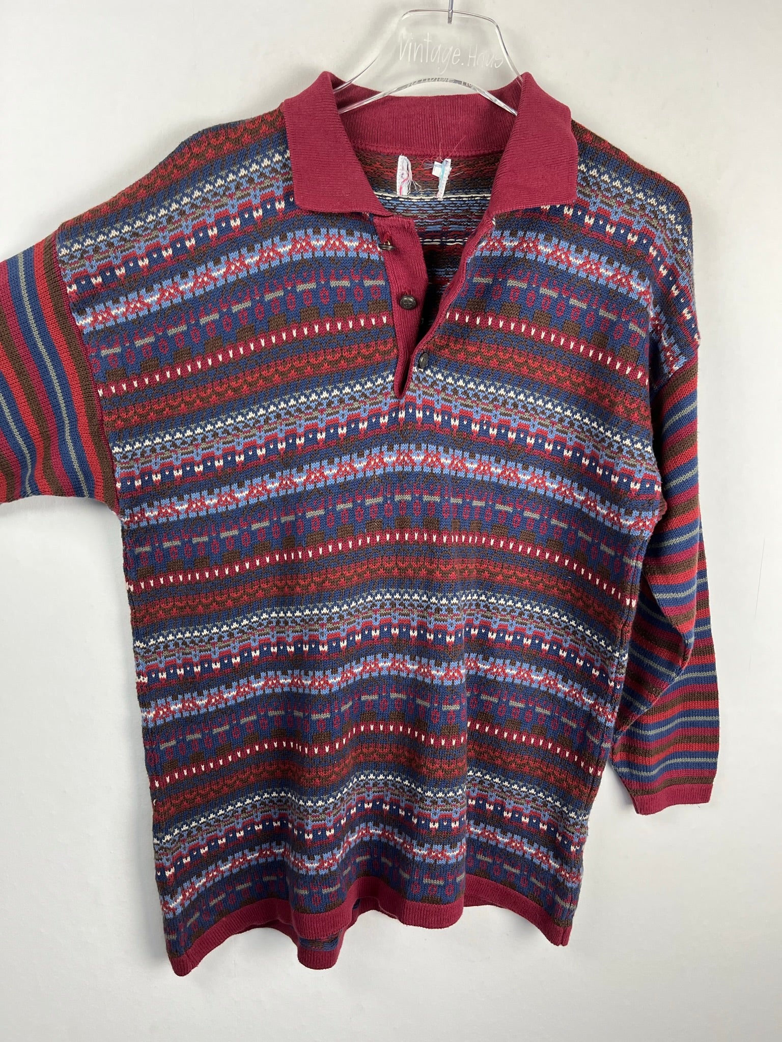 Vintage Half-Zip Sweater (S)