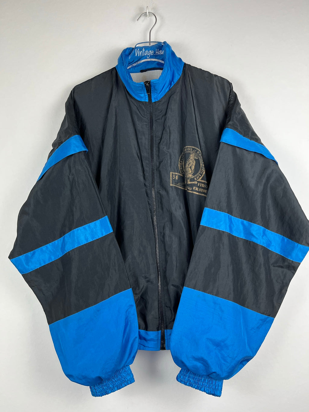 Vintage Jacke mit abnehmbaren Ärmeln (L)