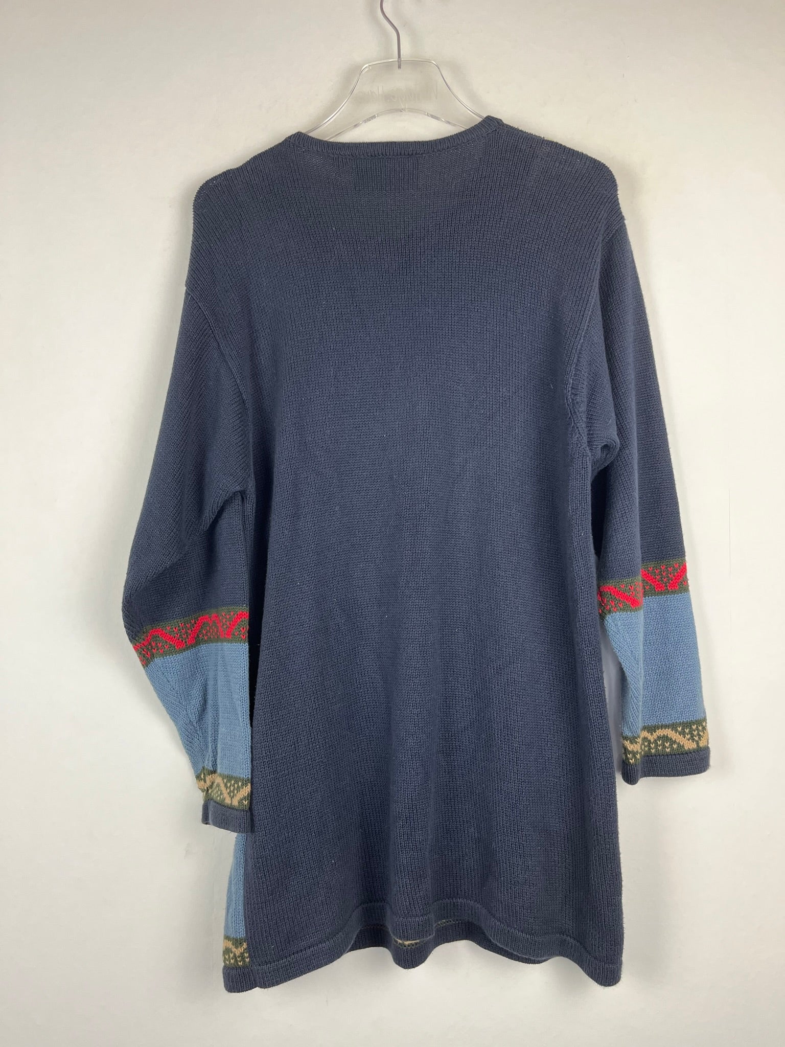 Vintage extra langer Sweater (M-L Frauen)