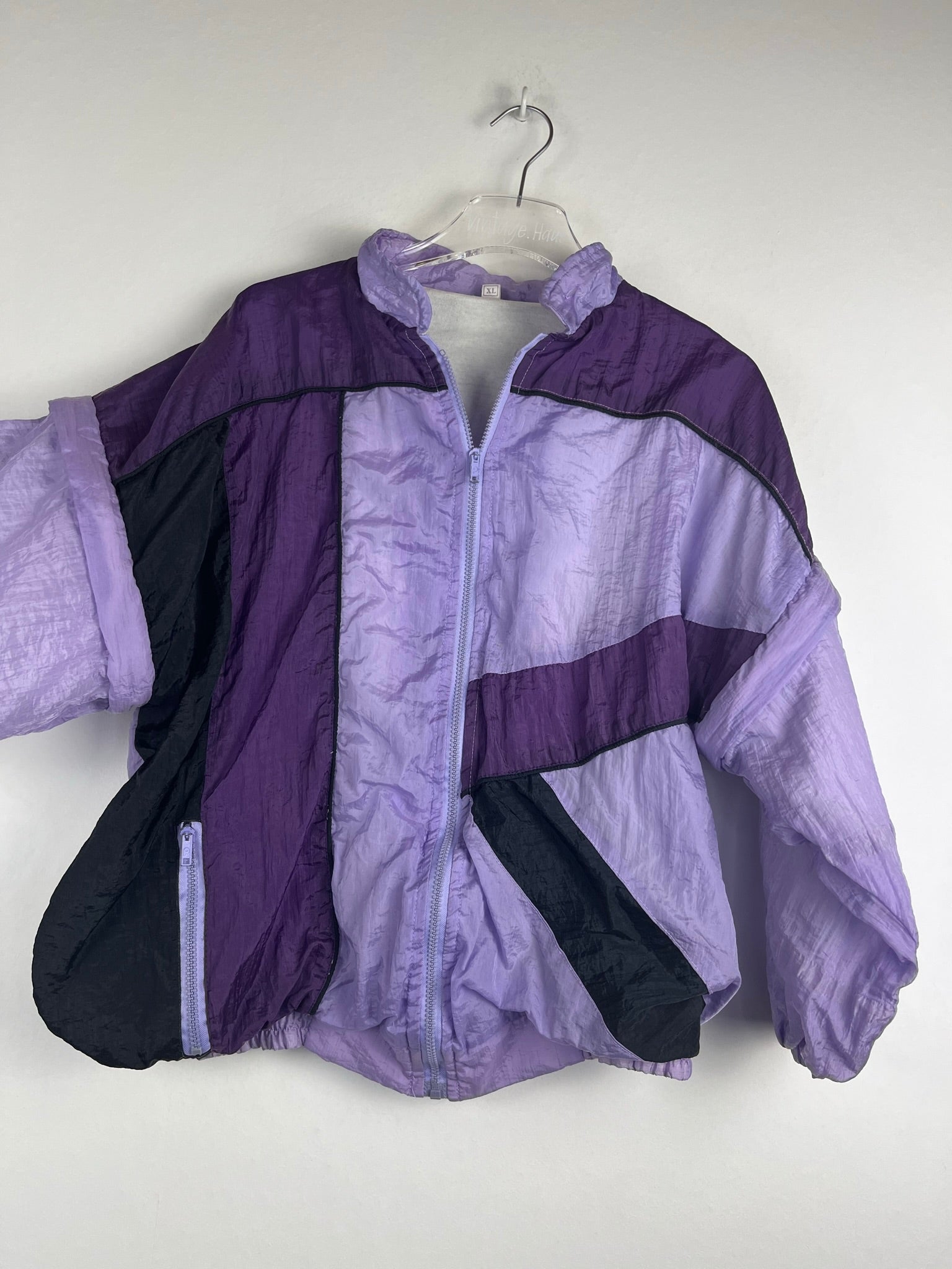 Vintage Jacke mit abnehmbaren Ärmeln (S)